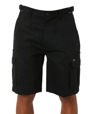 8 Pocket Cargo Short - Black