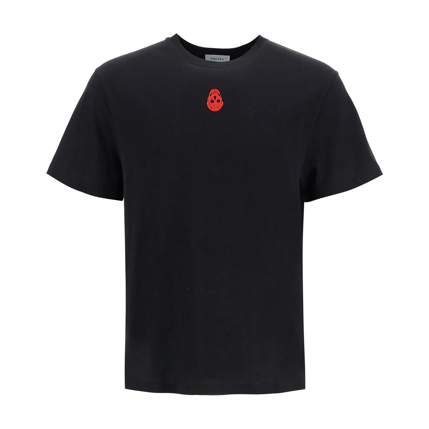 Alexander Mcqueen skull embroidered t-shirt