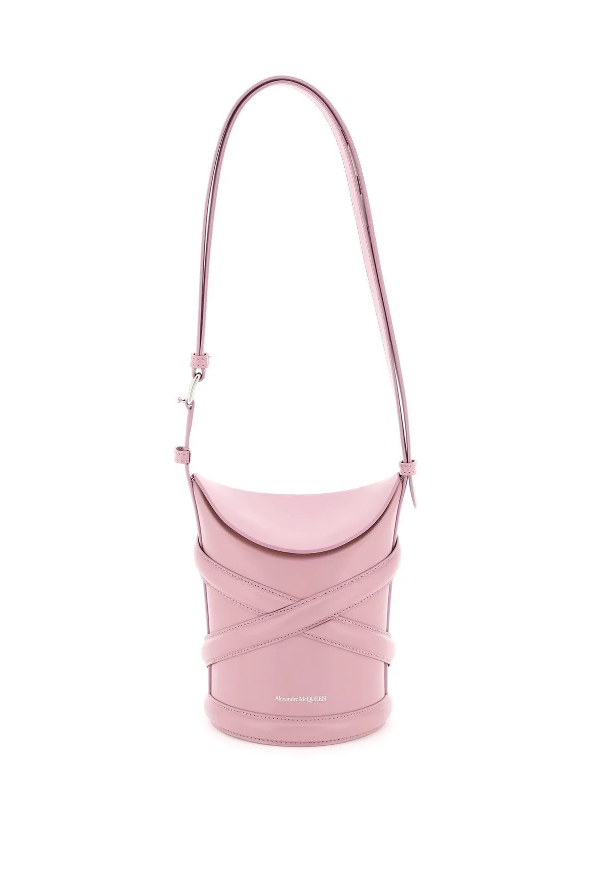 Alexander mcqueen the curve small bucket bag