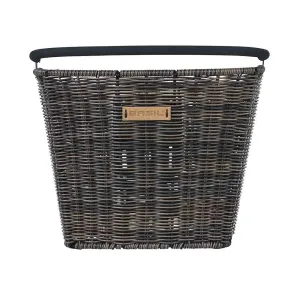 Basil Bremen Rattan Look (KF) Bike Basket (No KF Handlebar Mount)