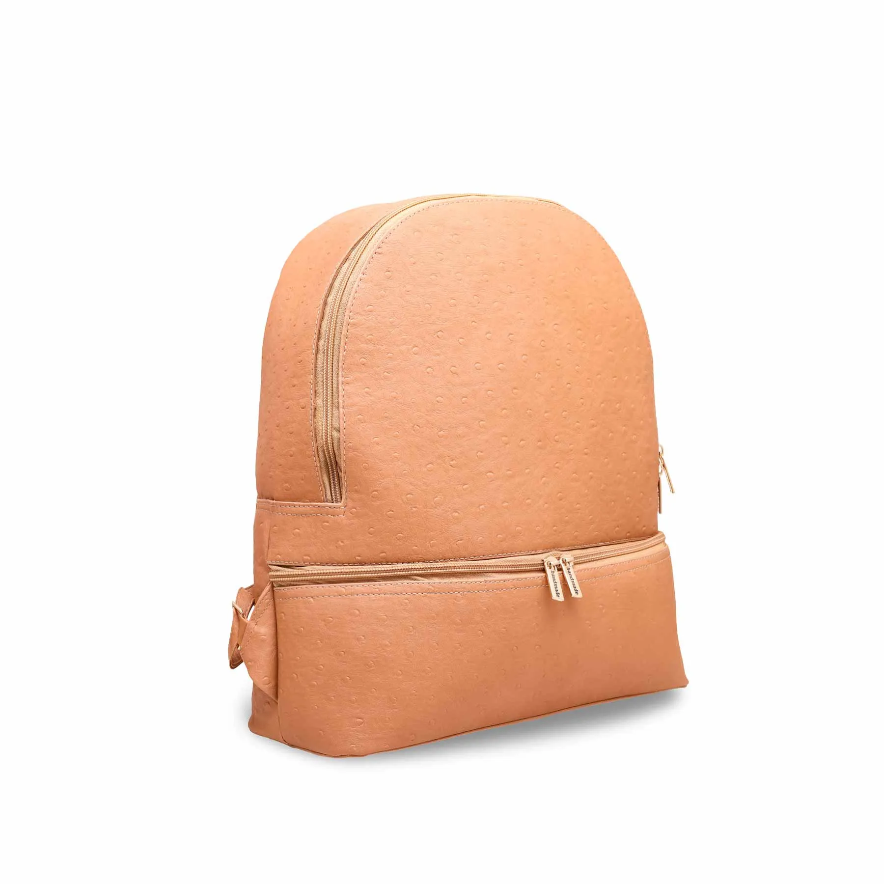 Beige Casual Backpack P47441