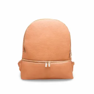 Beige Casual Backpack P47441