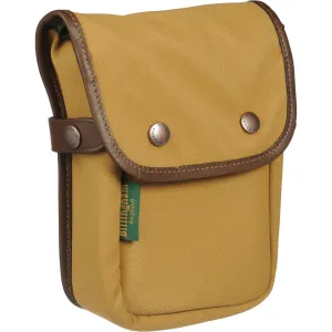 Billingham Delta End Pocket | Khaki with Chocolate Leather Trim