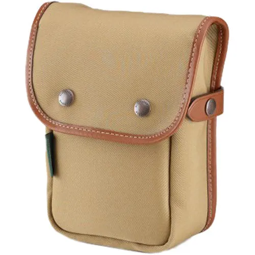 Billingham Delta End Pocket | Khaki with Tan Leather Trim