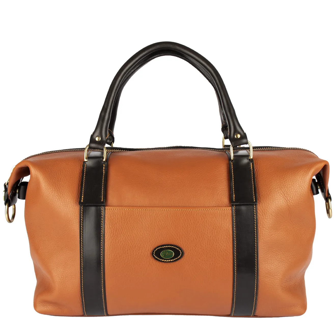 Brady Captains Leather Holdall Tan / New Tan