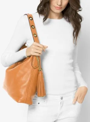 Brooklyn Large Leather Shoulder Bag