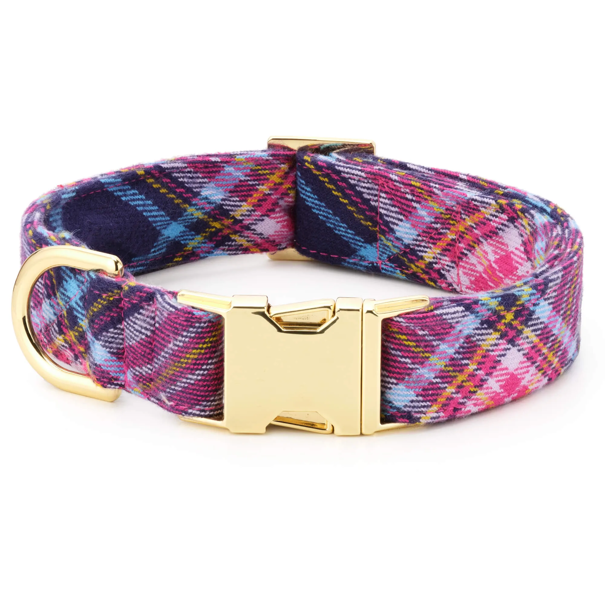 Camilla Plaid Flannel Collar Walk Set