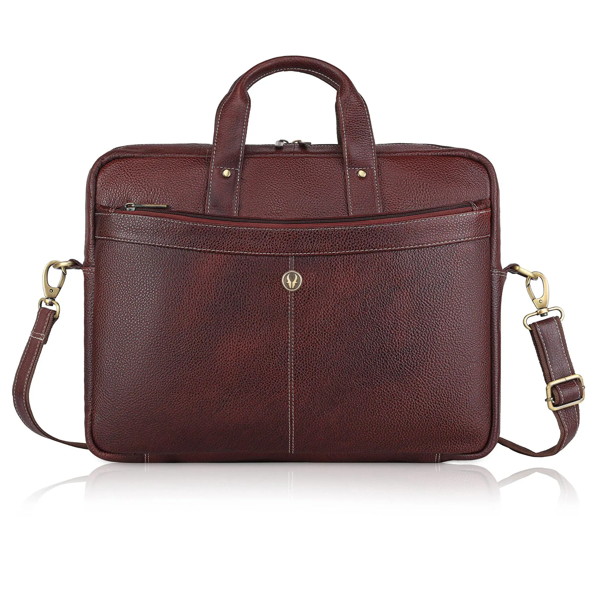 CHESTER Leather Laptop Messenger Bag for Men