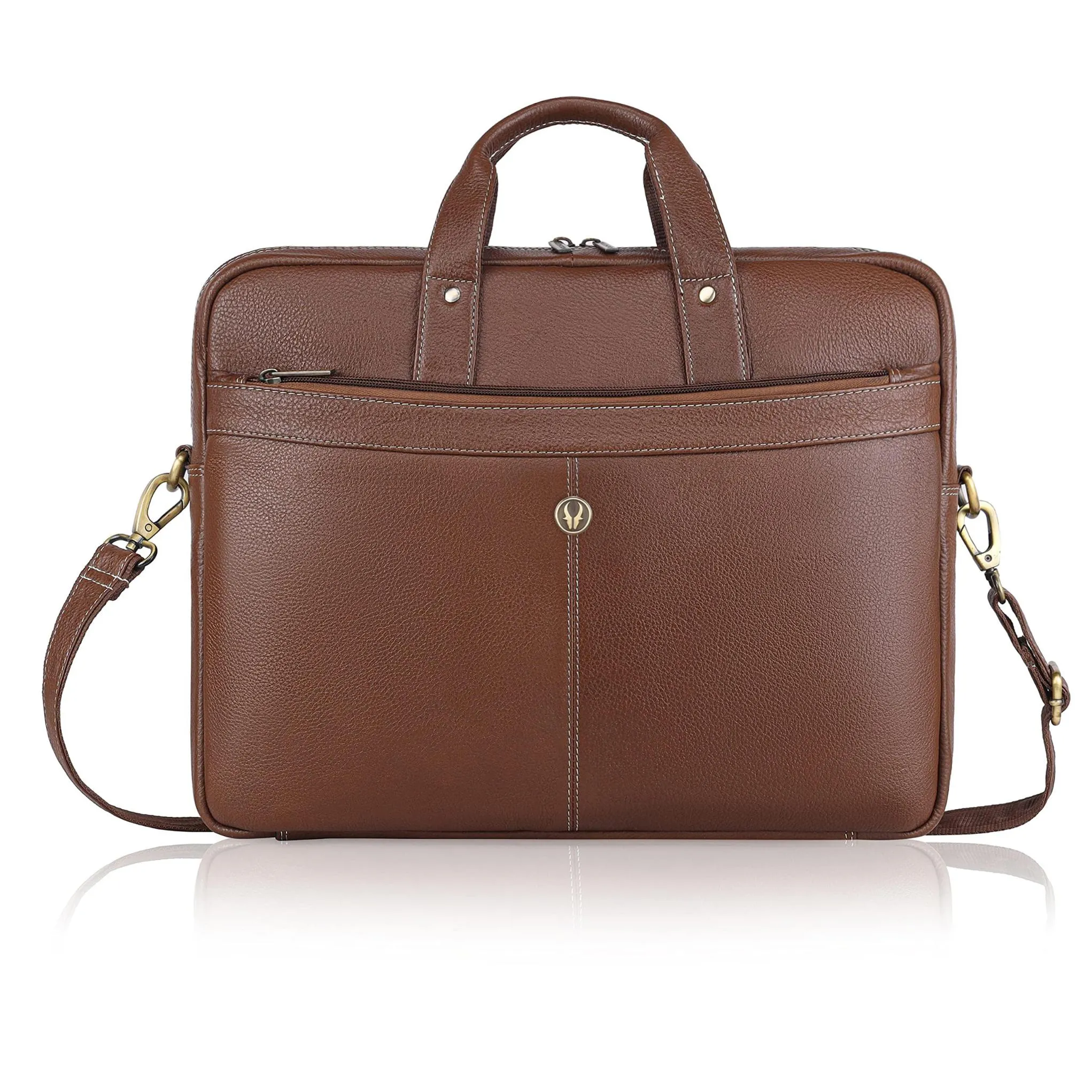 CHESTER Leather Laptop Messenger Bag for Men