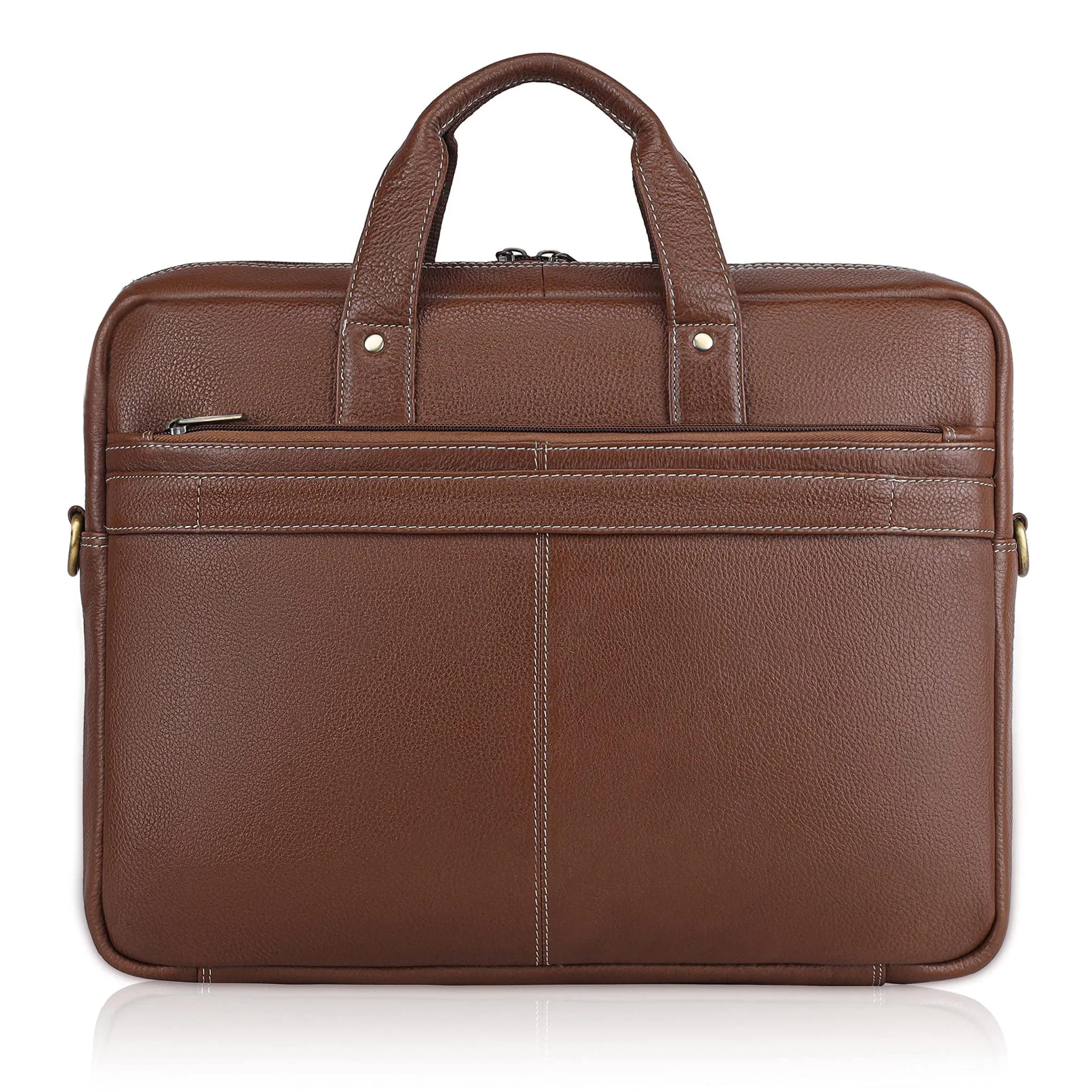 CHESTER Leather Laptop Messenger Bag for Men