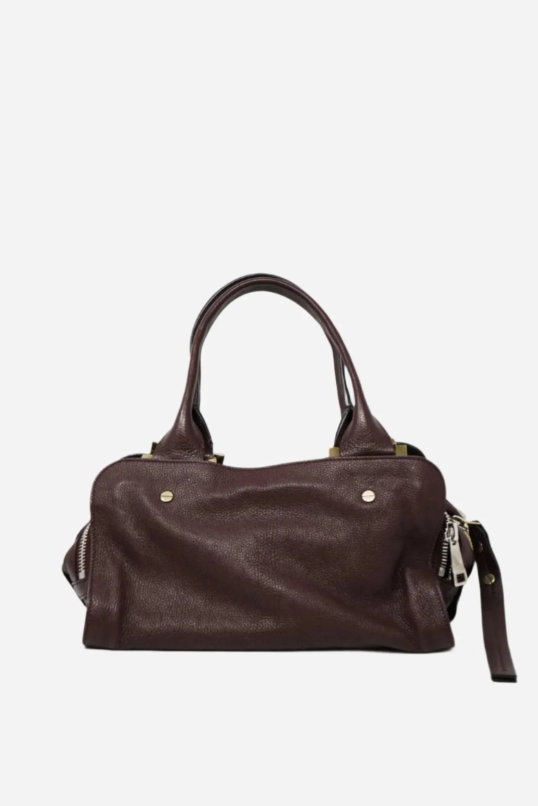 Chloé Dalston Leather Trunk Bag