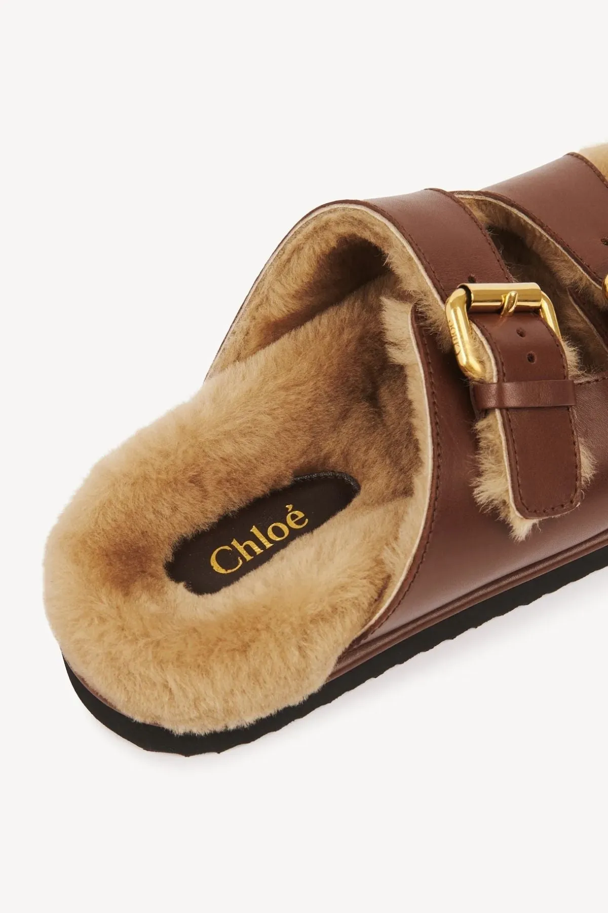 Chloé Nil Slide - Sooty Brown