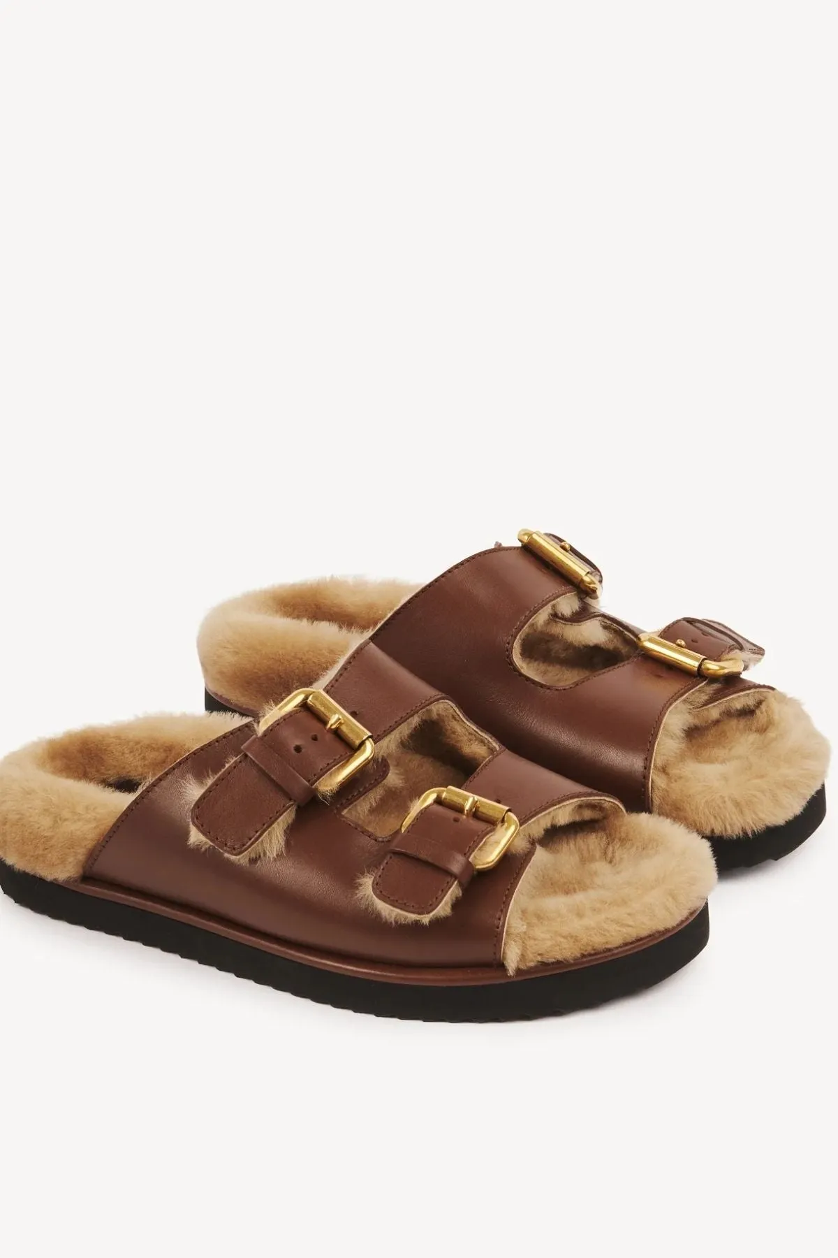 Chloé Nil Slide - Sooty Brown