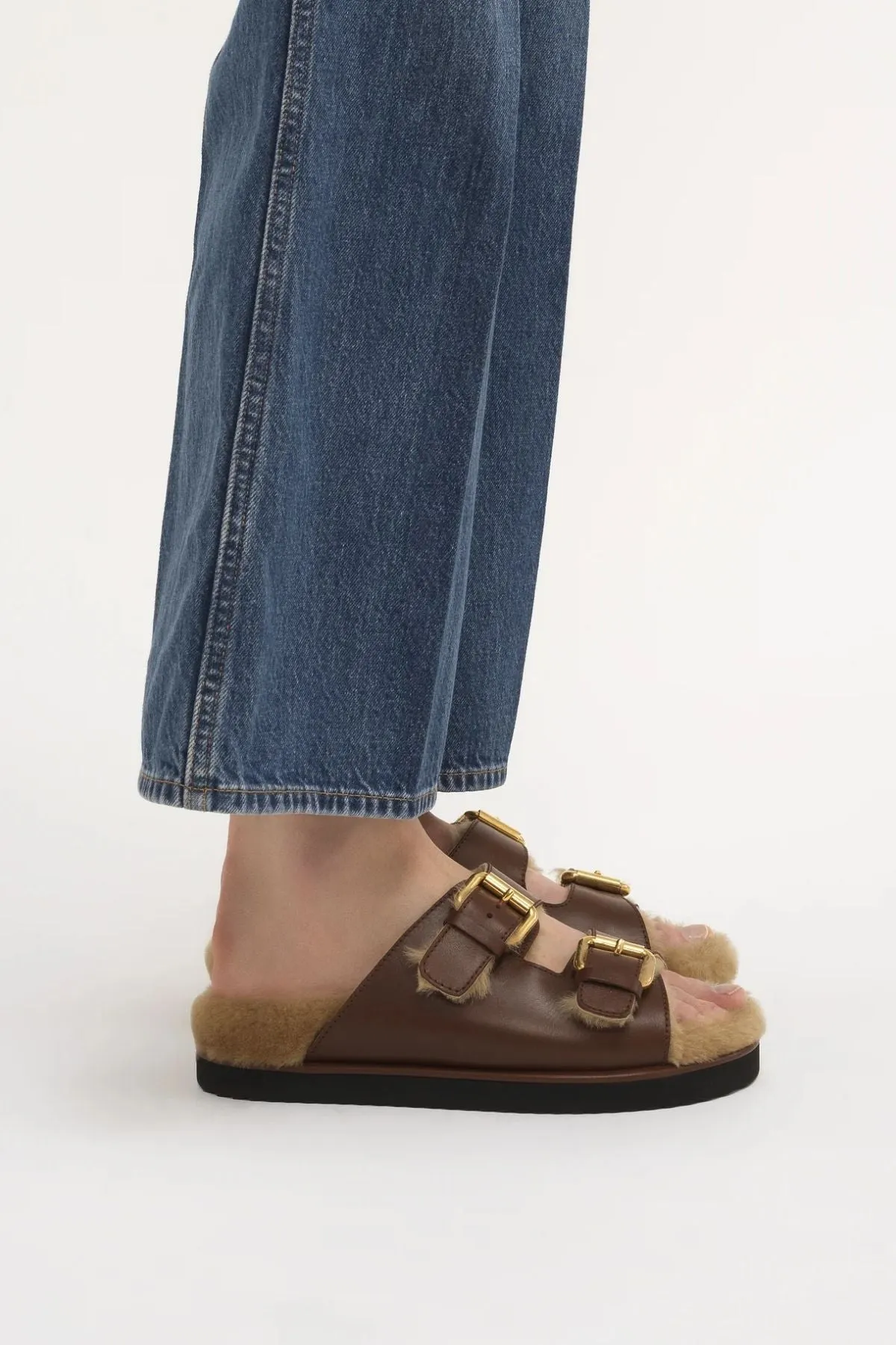 Chloé Nil Slide - Sooty Brown