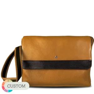 Custom Messenger Leather Bag for Macbook 15" & 16"