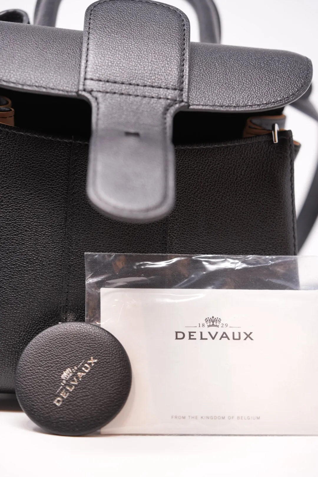 Delvaux Brillant Mini Calfskin Black