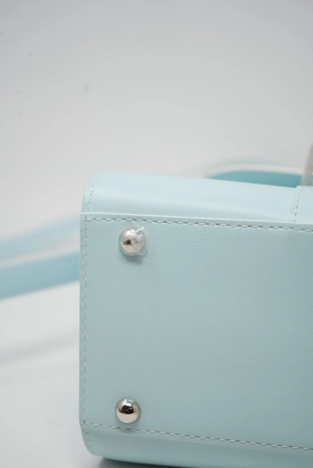 Delvaux Mini Brillant Handbag Light Blue