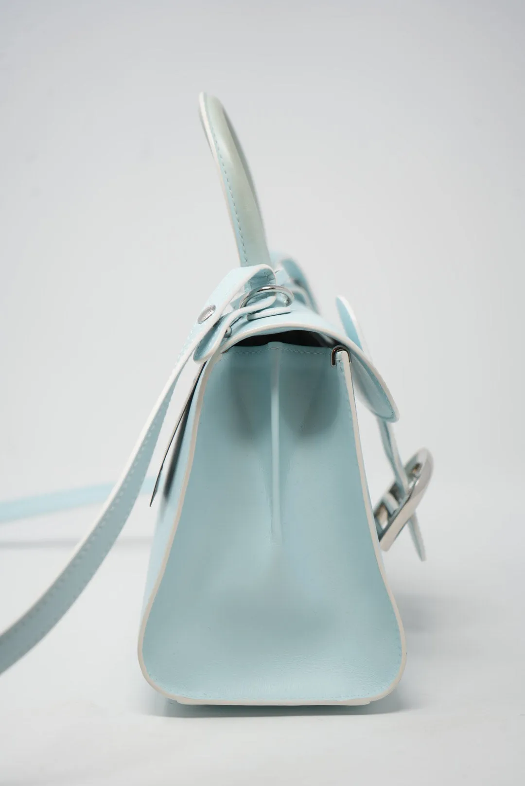 Delvaux Mini Brillant Handbag Light Blue