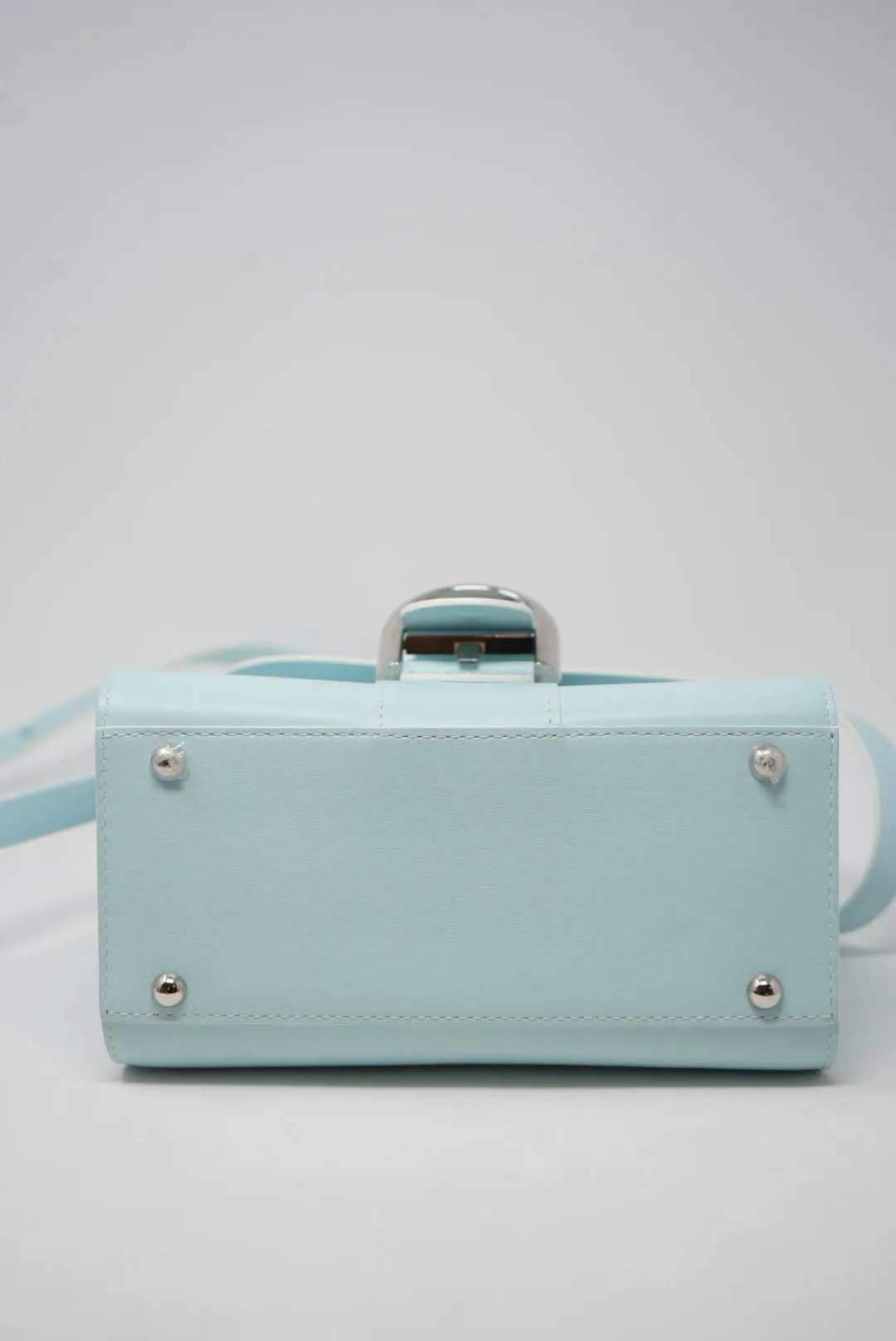 Delvaux Mini Brillant Handbag Light Blue