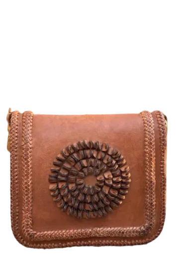 Desert Rose Crossbody in Oak