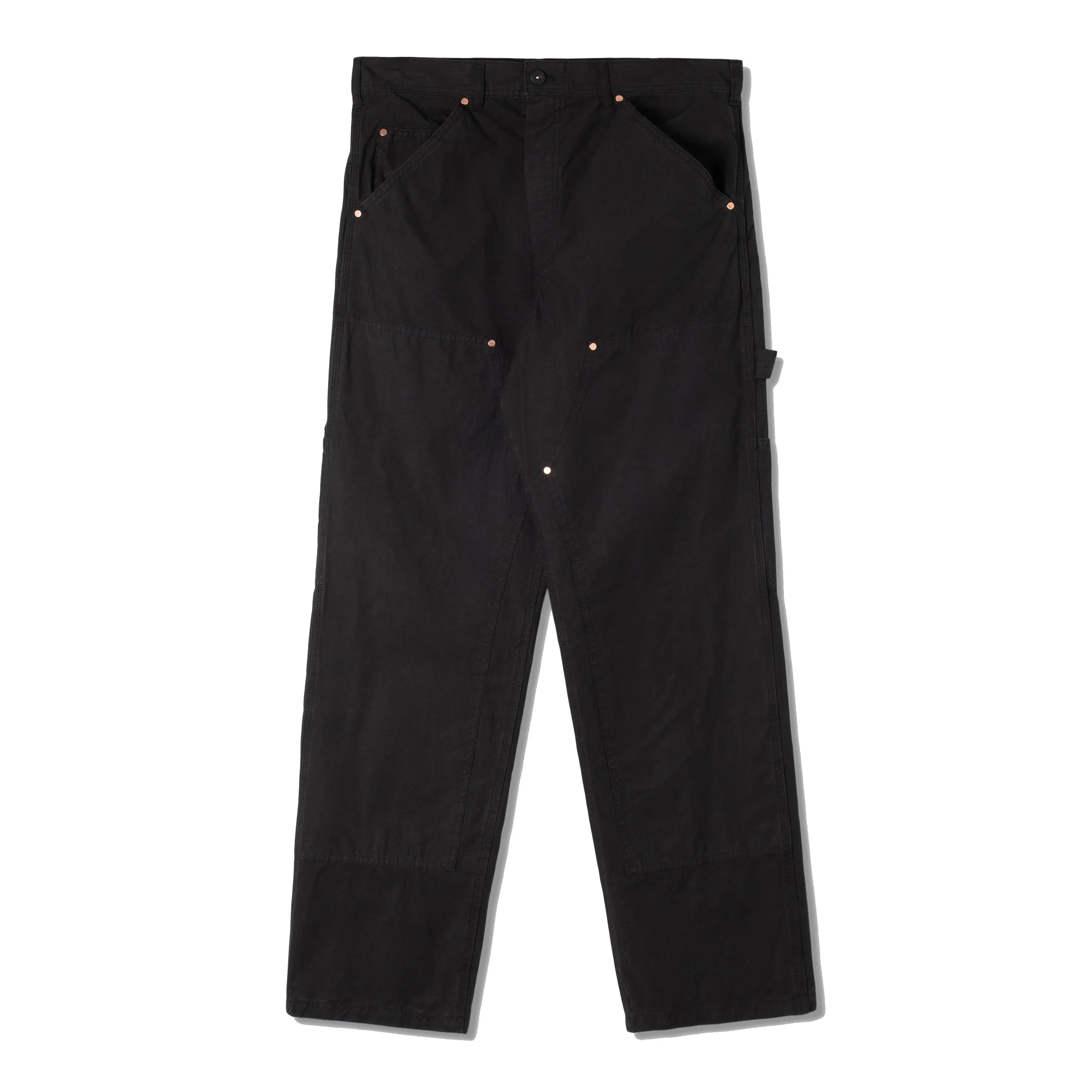 Double Knee Pant - Black Ripstop