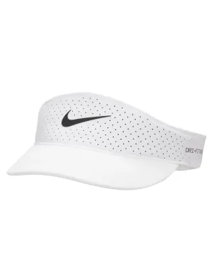 Dri-FIT ADV Ace Tennis Visor - White