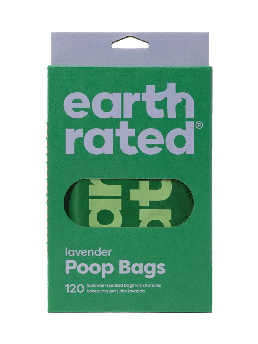 earth rated - 120 Easy-Tie Handle Bags (Lavender)