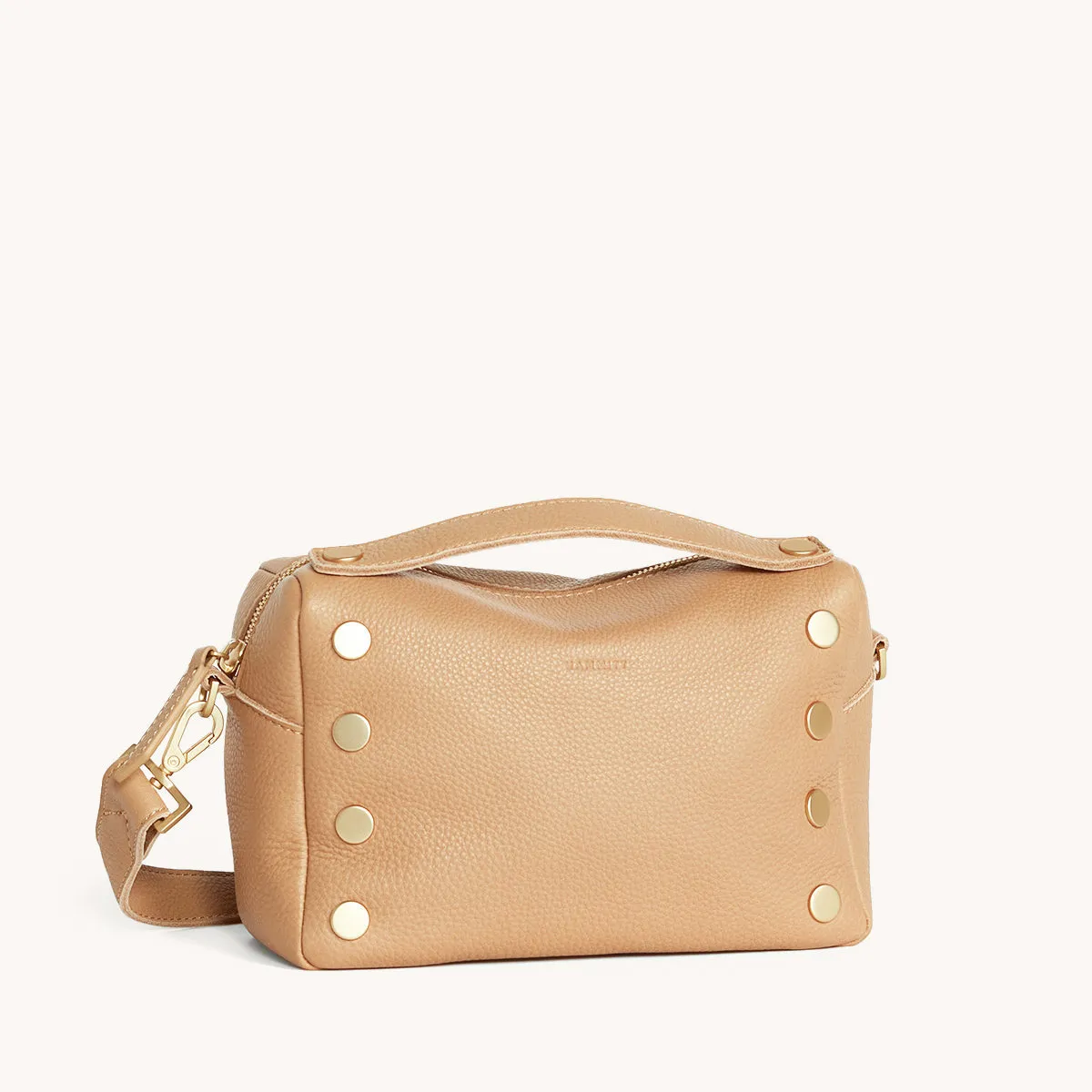 Evan Crossbody | Toast Tan/Brushed Gold | Sml