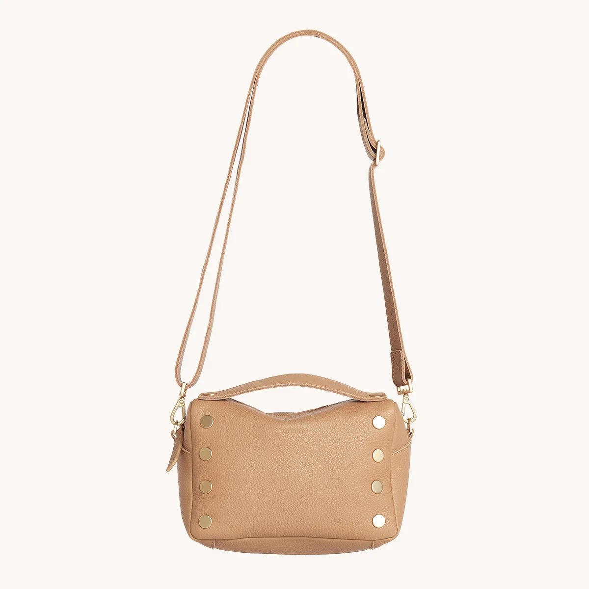 Evan Crossbody | Toast Tan/Brushed Gold | Sml