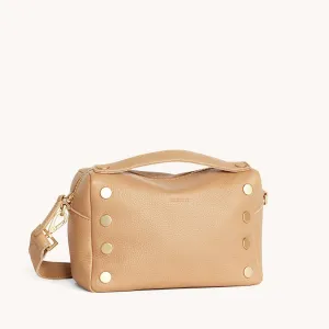 Evan Crossbody | Toast Tan/Brushed Gold | Sml