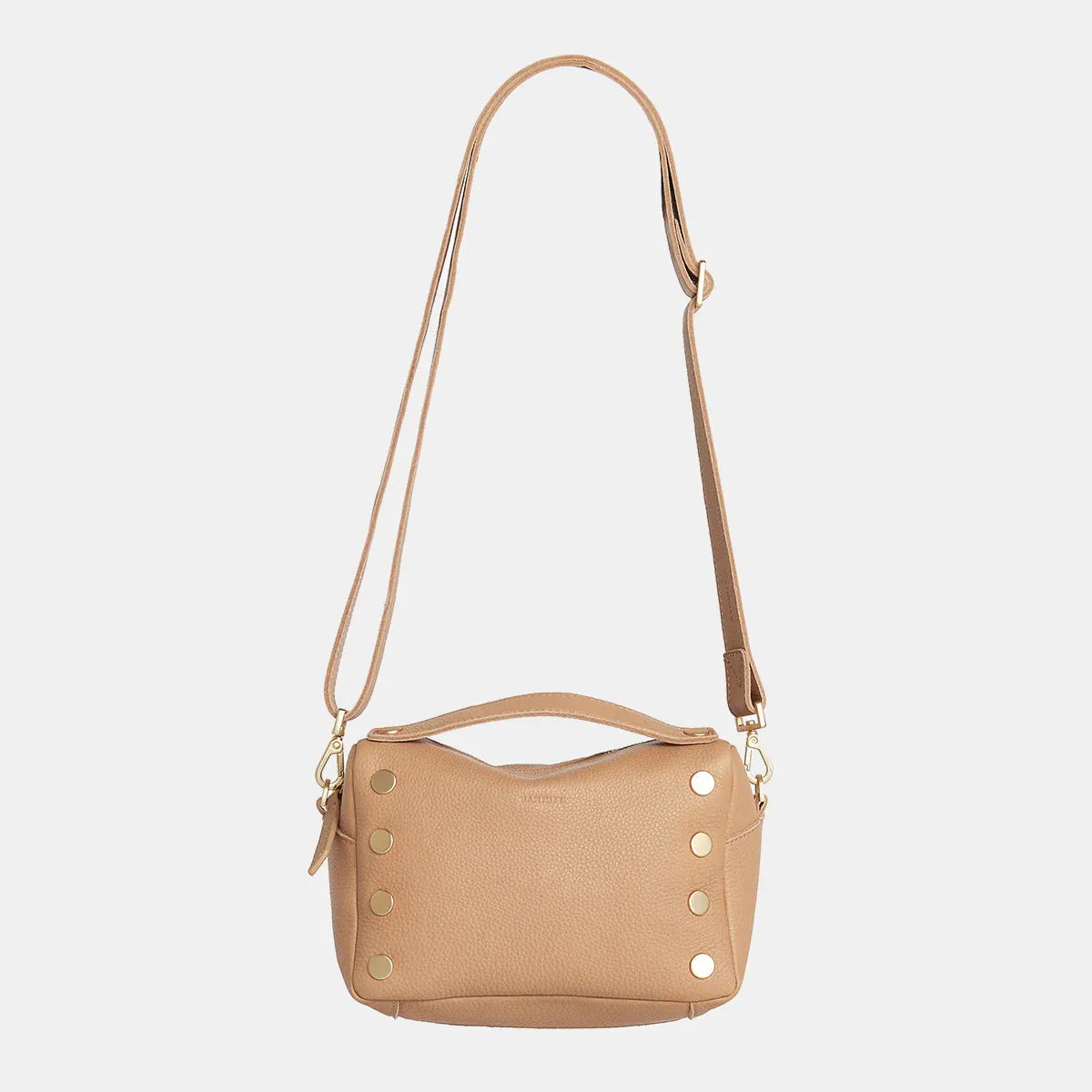 Evan Leather Crossbody Bag - Toast Tan