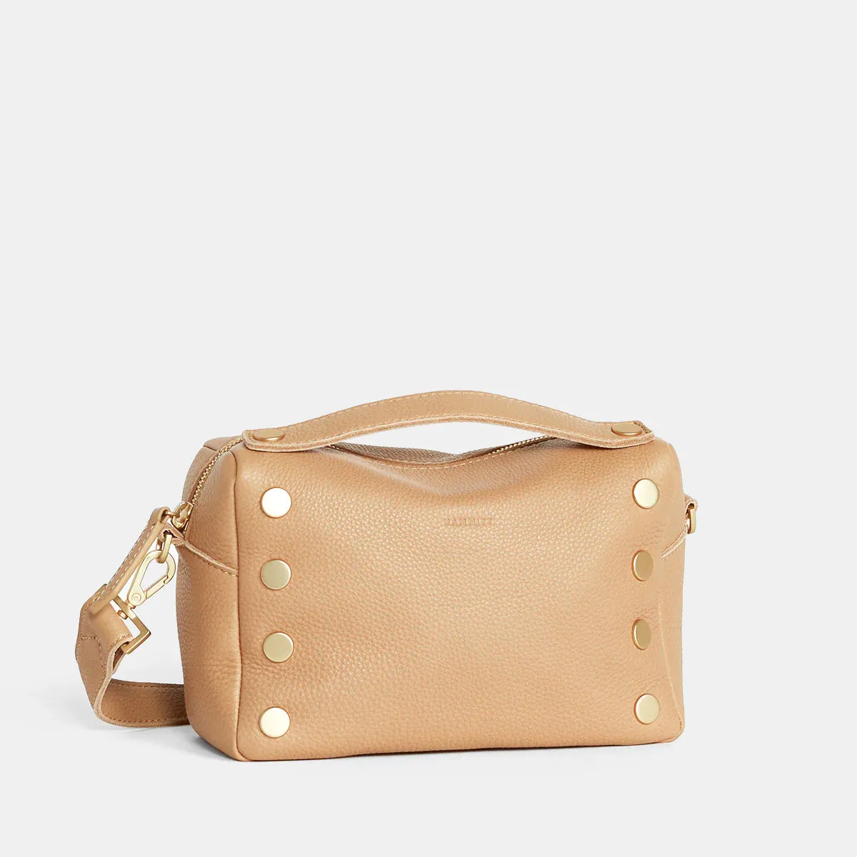 Evan Leather Crossbody Bag - Toast Tan