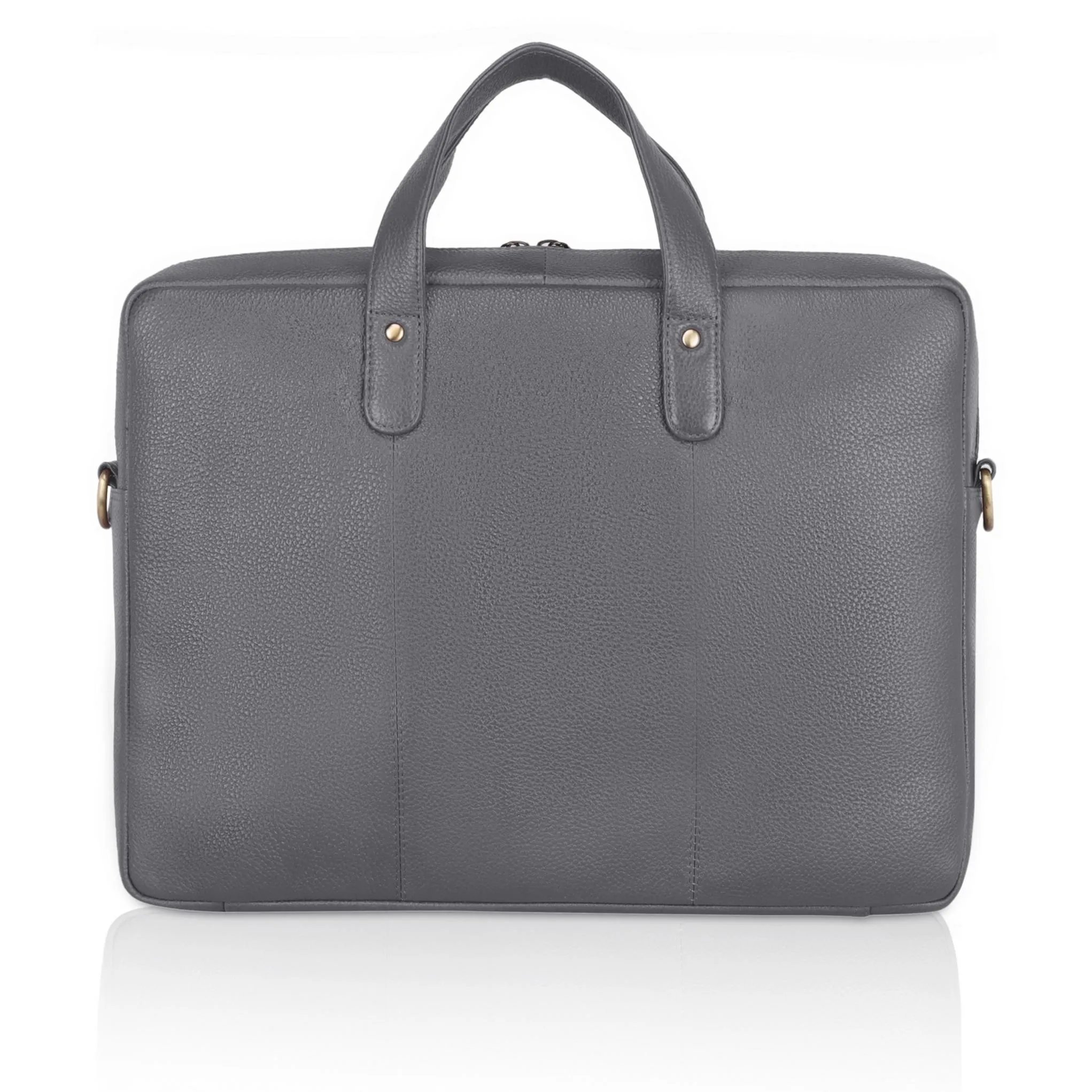 EVANDER Leather Laptop Messenger Bag for Men