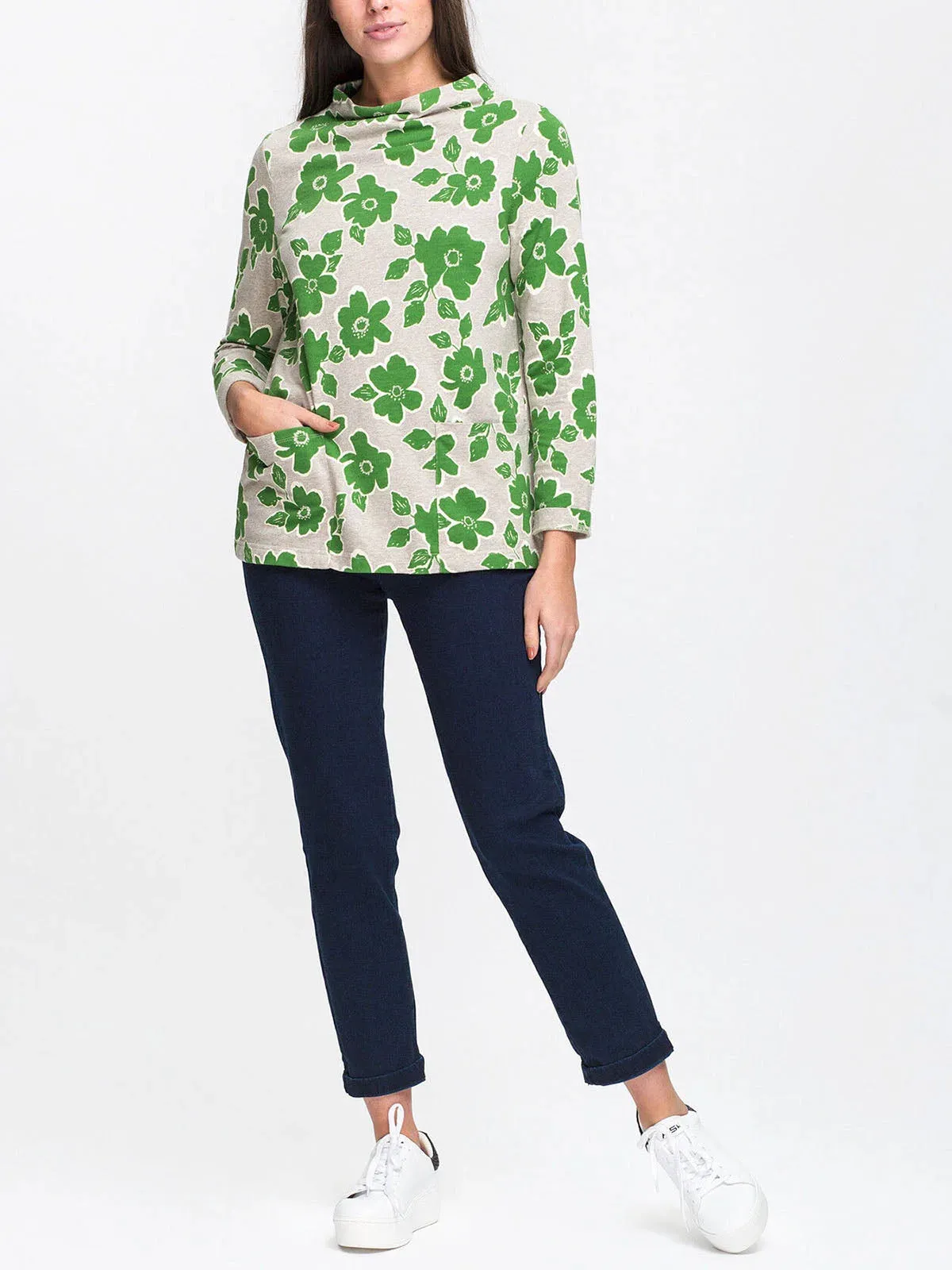 Floral Penwith Bloom Field Sweater