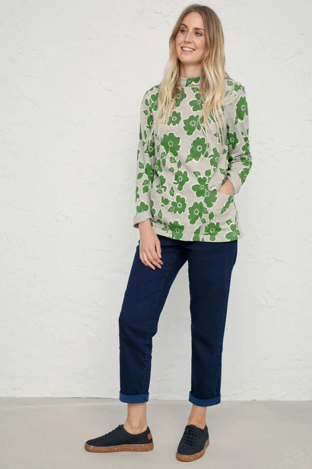 Floral Penwith Bloom Field Sweater