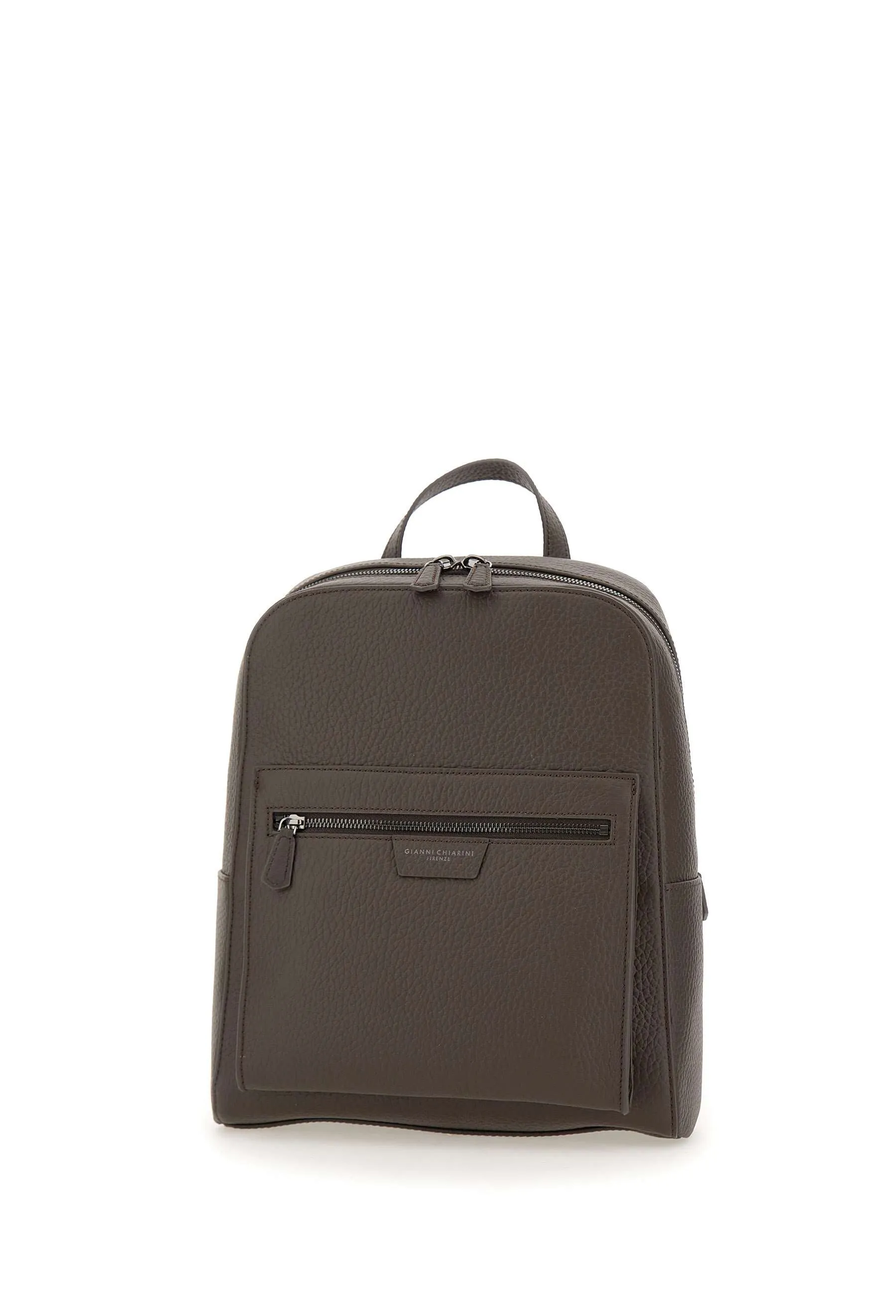 Florence Dark Brown Leather Backpack