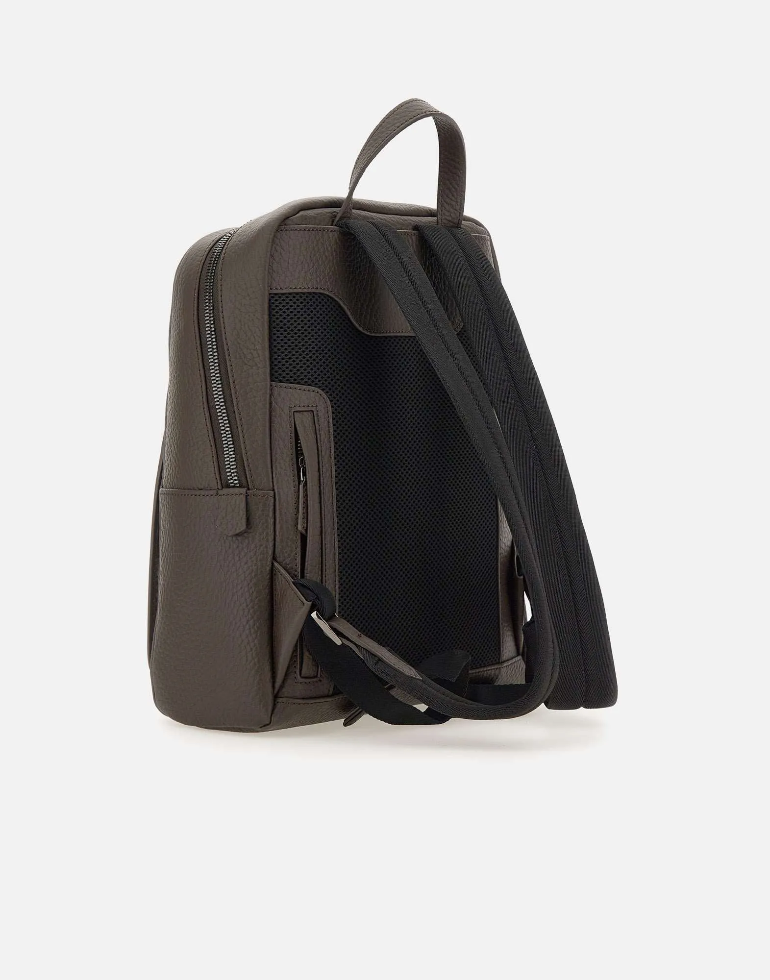 Florence Dark Brown Leather Backpack