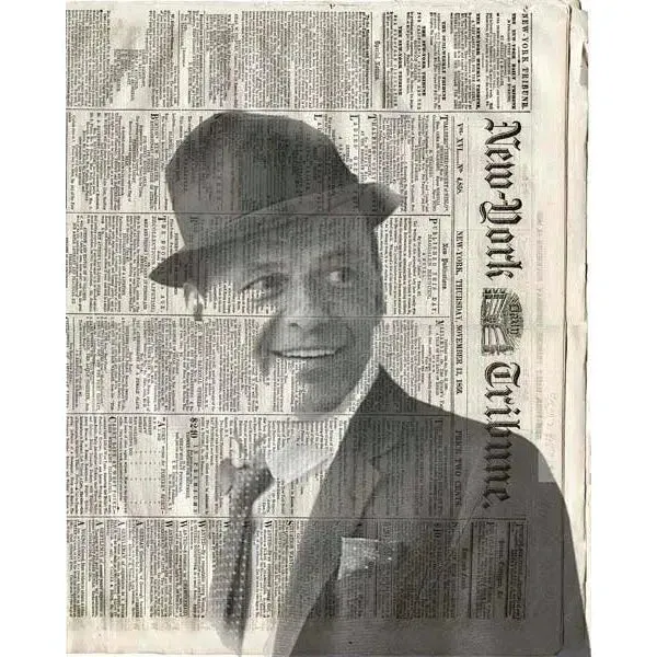 Frank Sinatra Vintage Canvas Art Indoor Outdoor Canvas