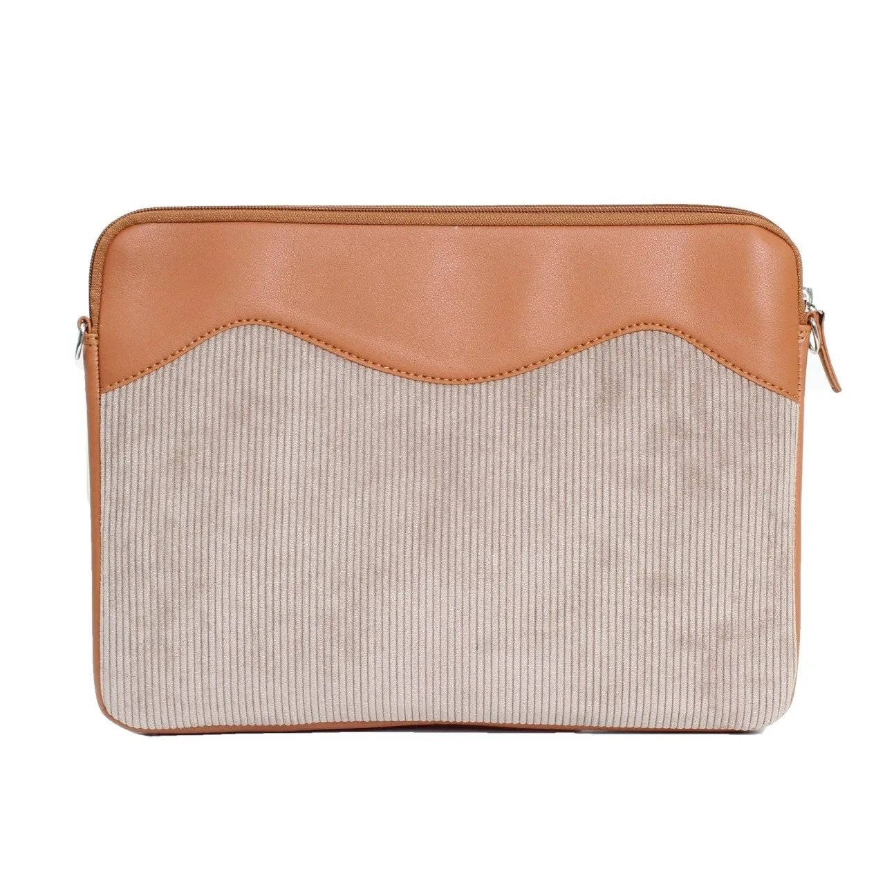 Geometric Laptop Sleeve Havane