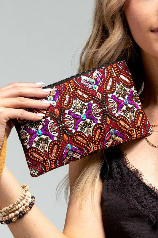 Handmade Karina Clutch