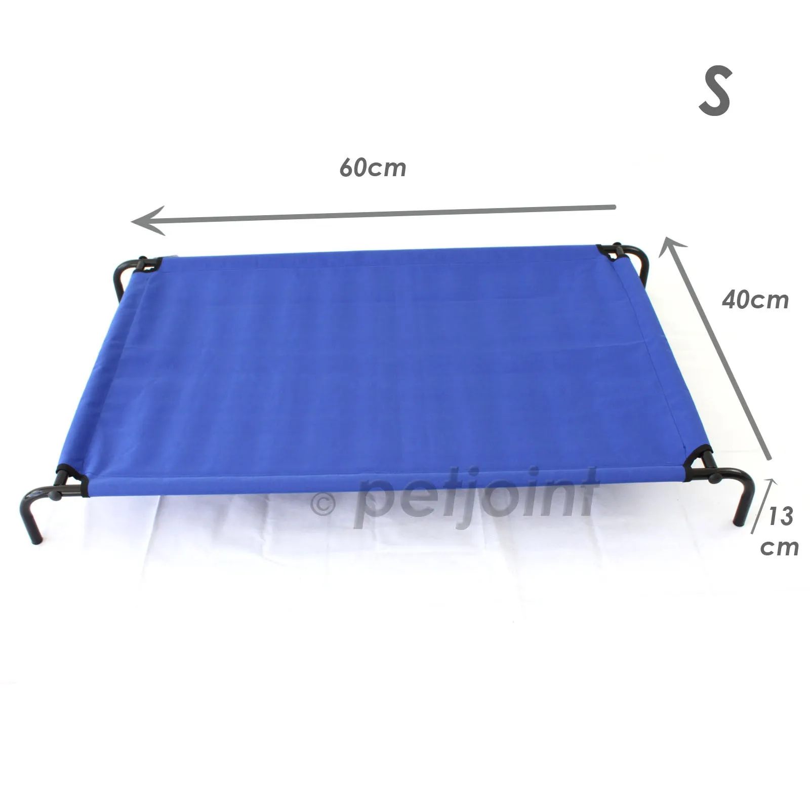 Heavy Duty Pet Dog Bed Trampoline Hammock Cat Puppy - Blue Canvas