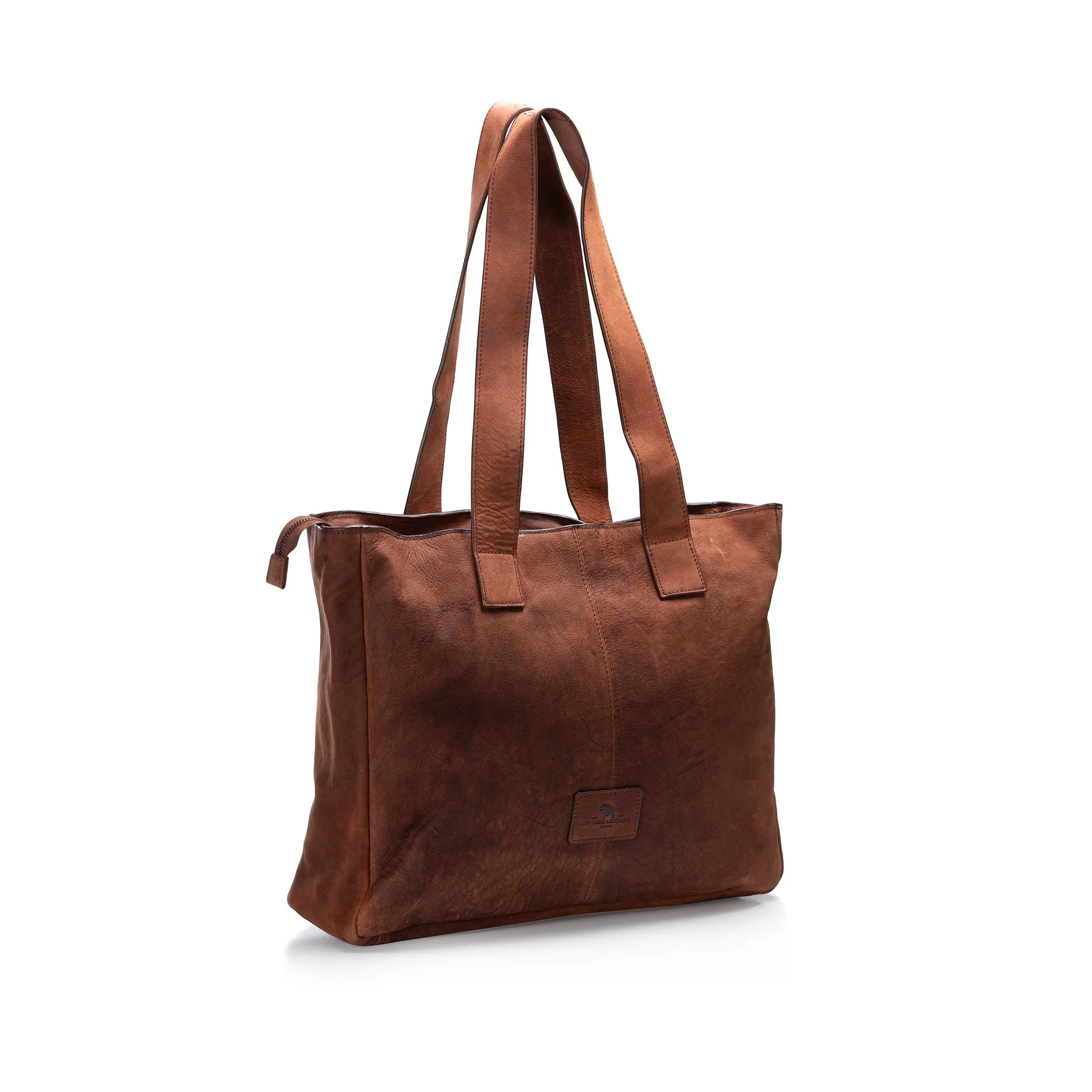 Leather Tote Bag for Laptop - The Astev