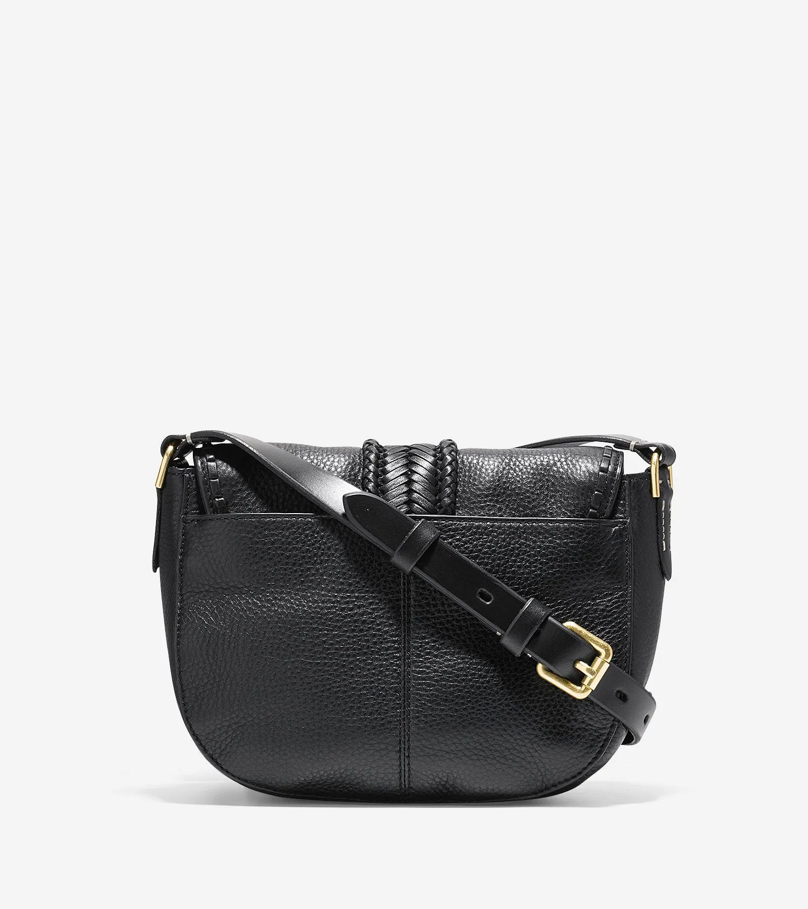 Loralie Whipstitched Mini Saddle Bag