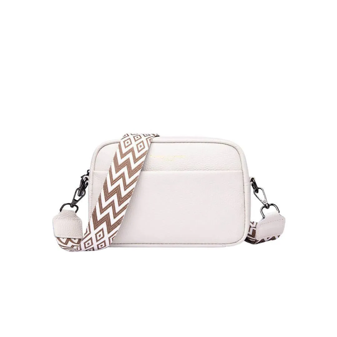 Modern Moss Leather Crossbody Bag