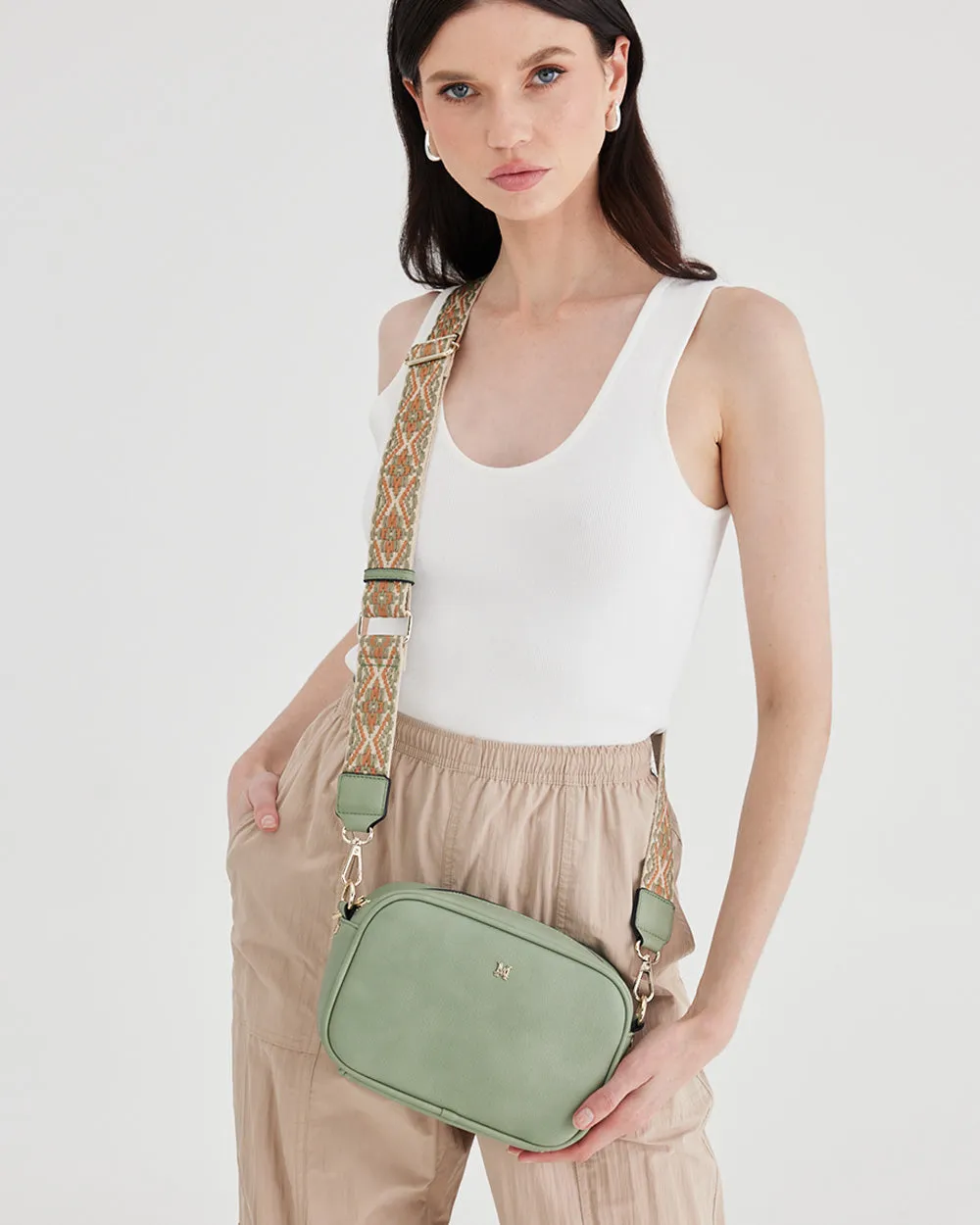 Monica Crossbody Bag & 3 Straps - One Bag 3 Ways