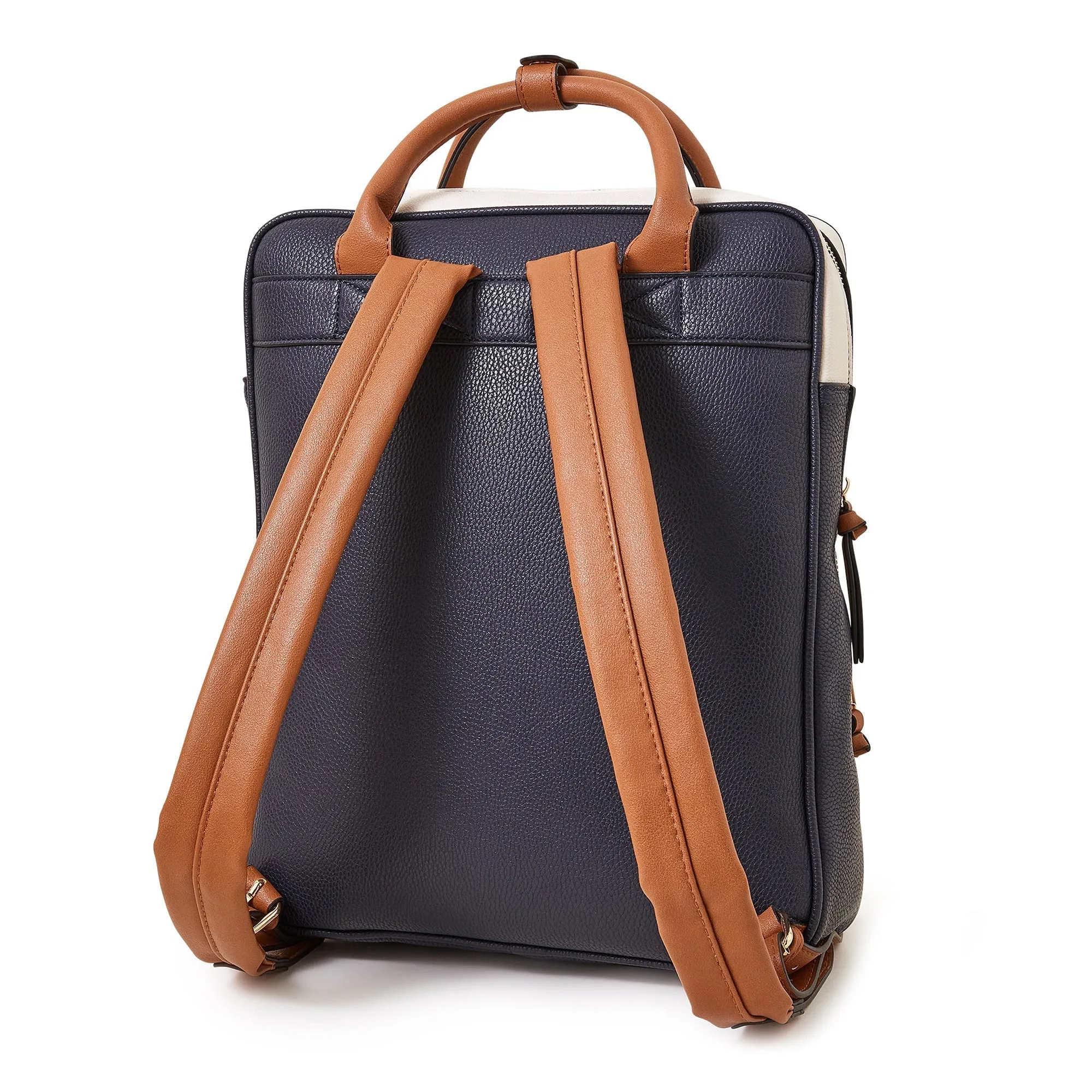 Navy Blue Backpack With 12 Laptop Sleeve