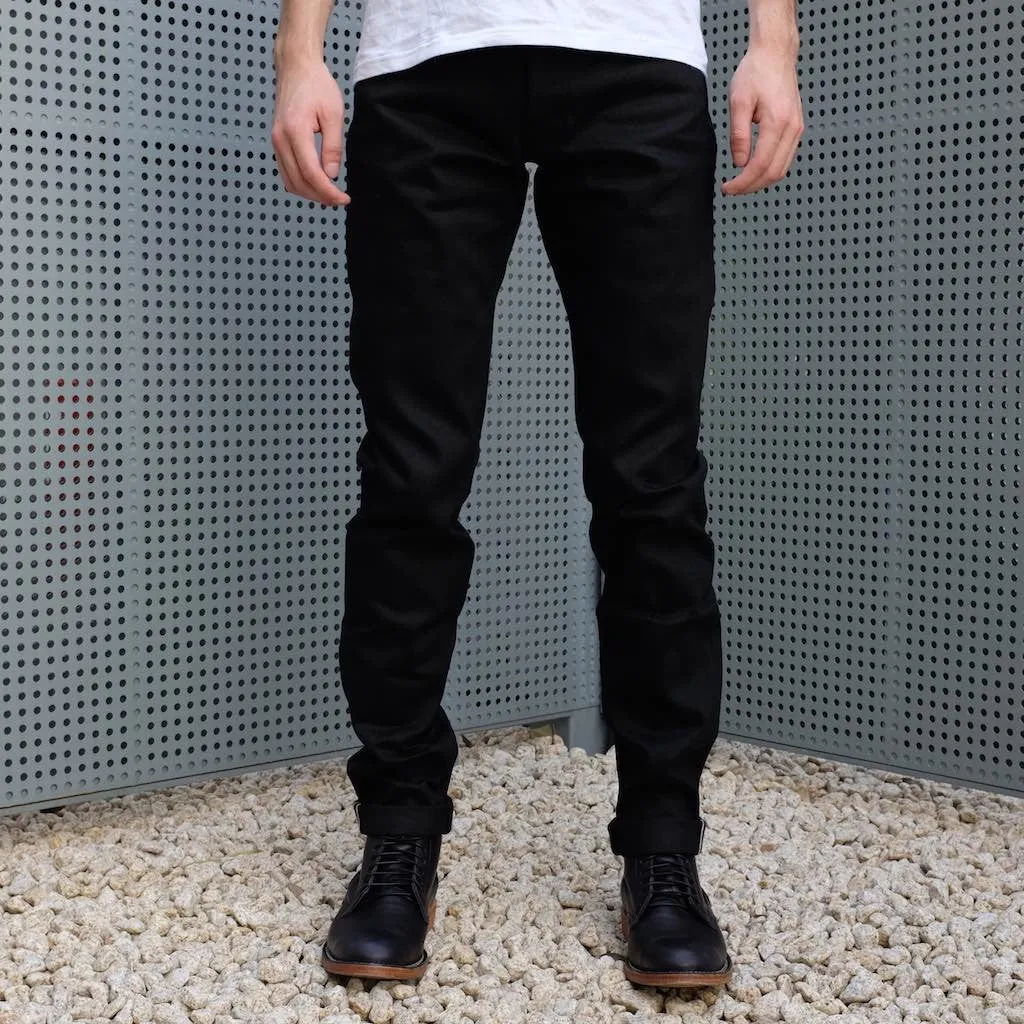 ODJB004 "Blackout" Selvedge Jeans (High Tapered)