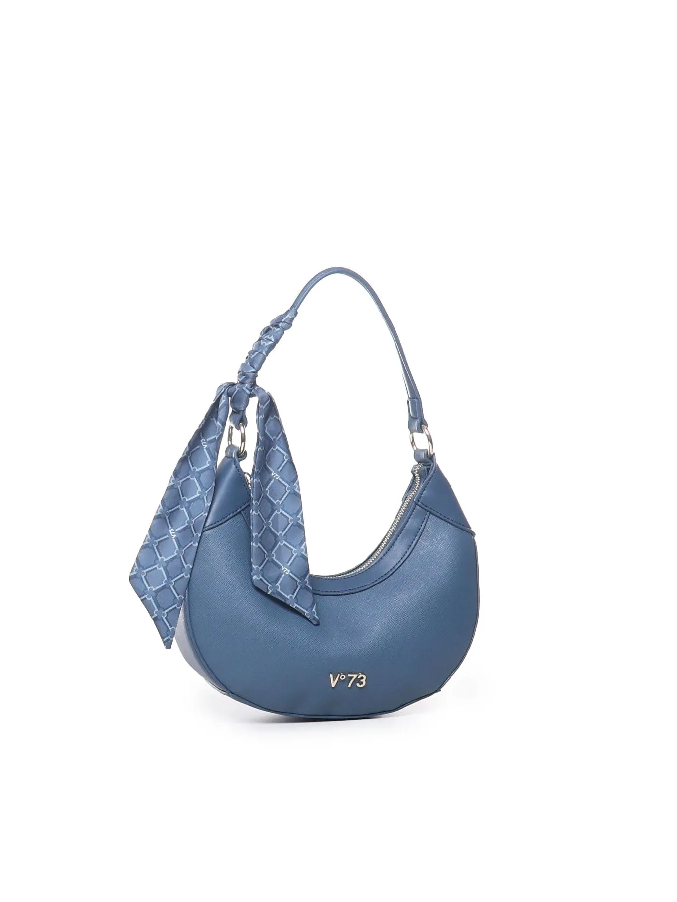 Powder Blue Crescent Moon Bag