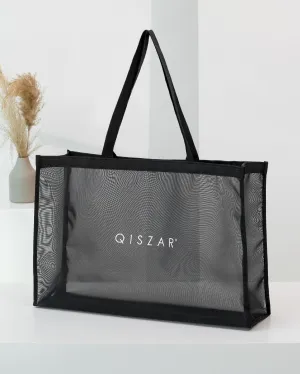 QISZAR SHOPPING BAG- BLACK