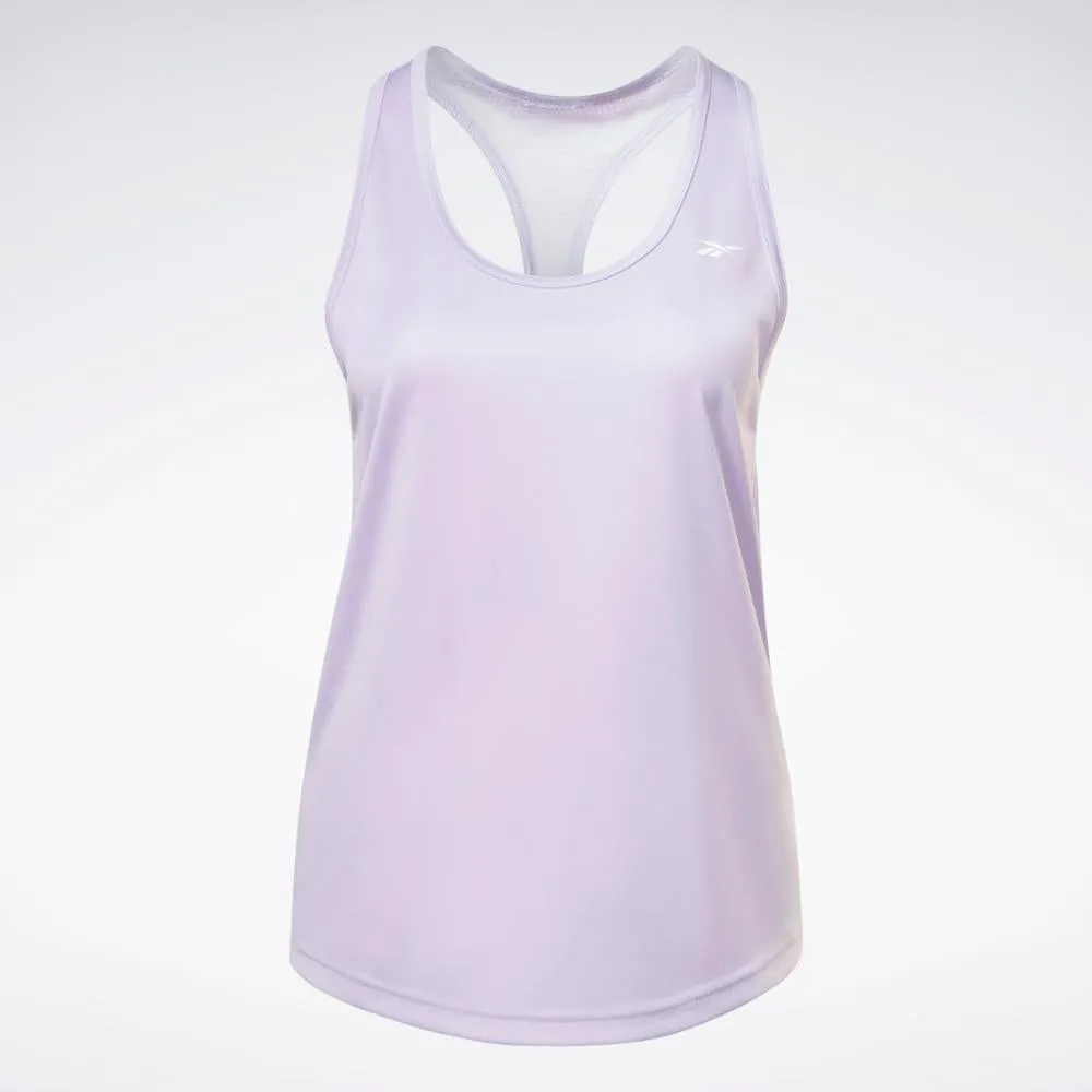 Reebok Apparel Women Workout Ready Mesh Back Tank Top PUROAS